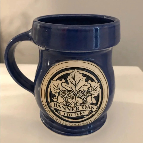Banner Oak Pottery Glazed 12ox Handmade Mug - Picture 1 of 5